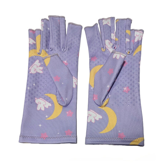 Moon Bunny Compression Gloves with grips (Pre-Order | August 2024 Arrival)