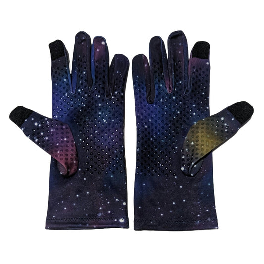 FullFinger Galaxy Compression Gloves with grips (Pre-Order | August 2024 Arrival)