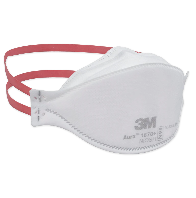 3M Aura Particulate Respirator 1870+ N95 Mask - individual mask (FREE)