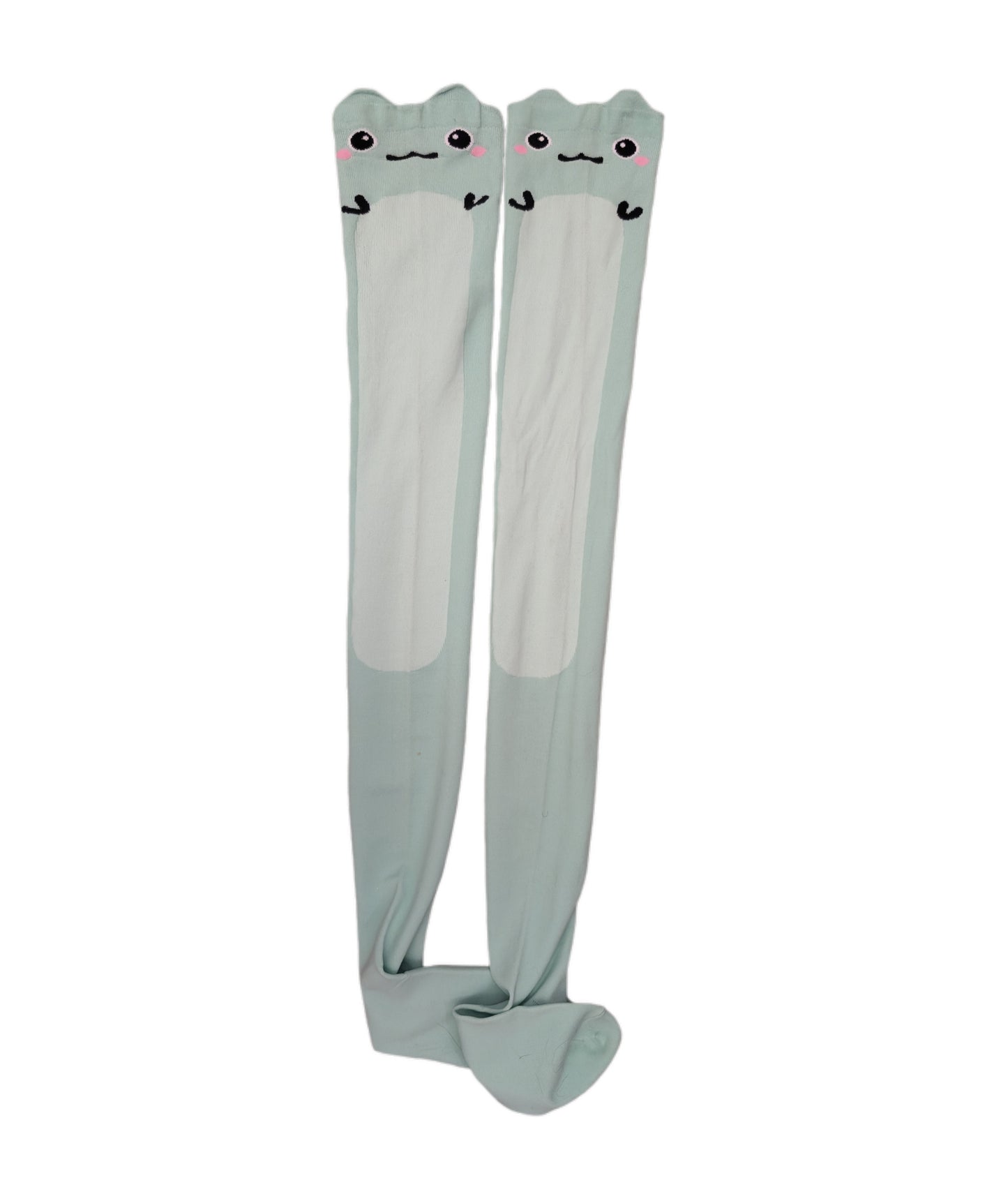 Frog Thigh High Compression Socks
