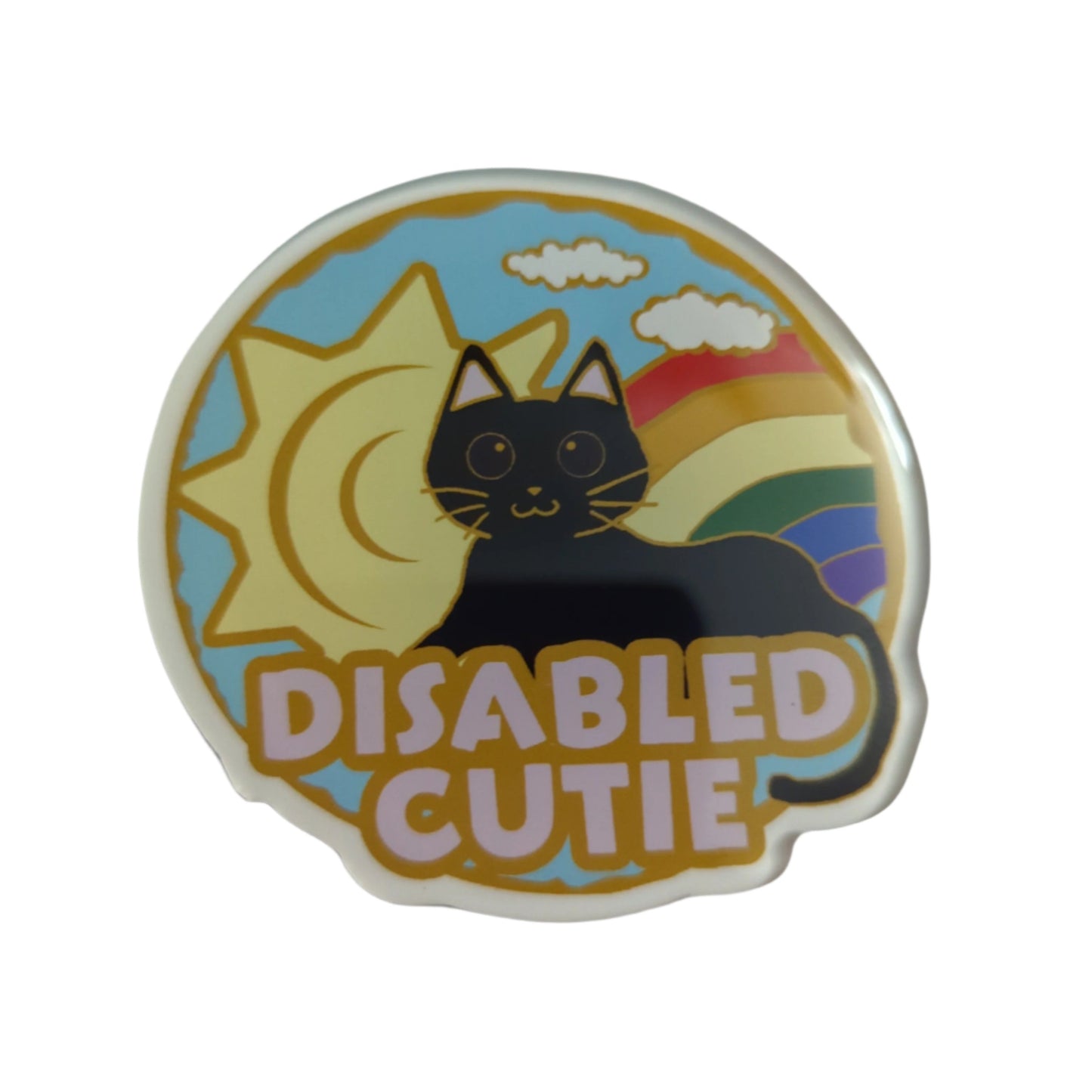 Sun Cat Acrylic Magnet