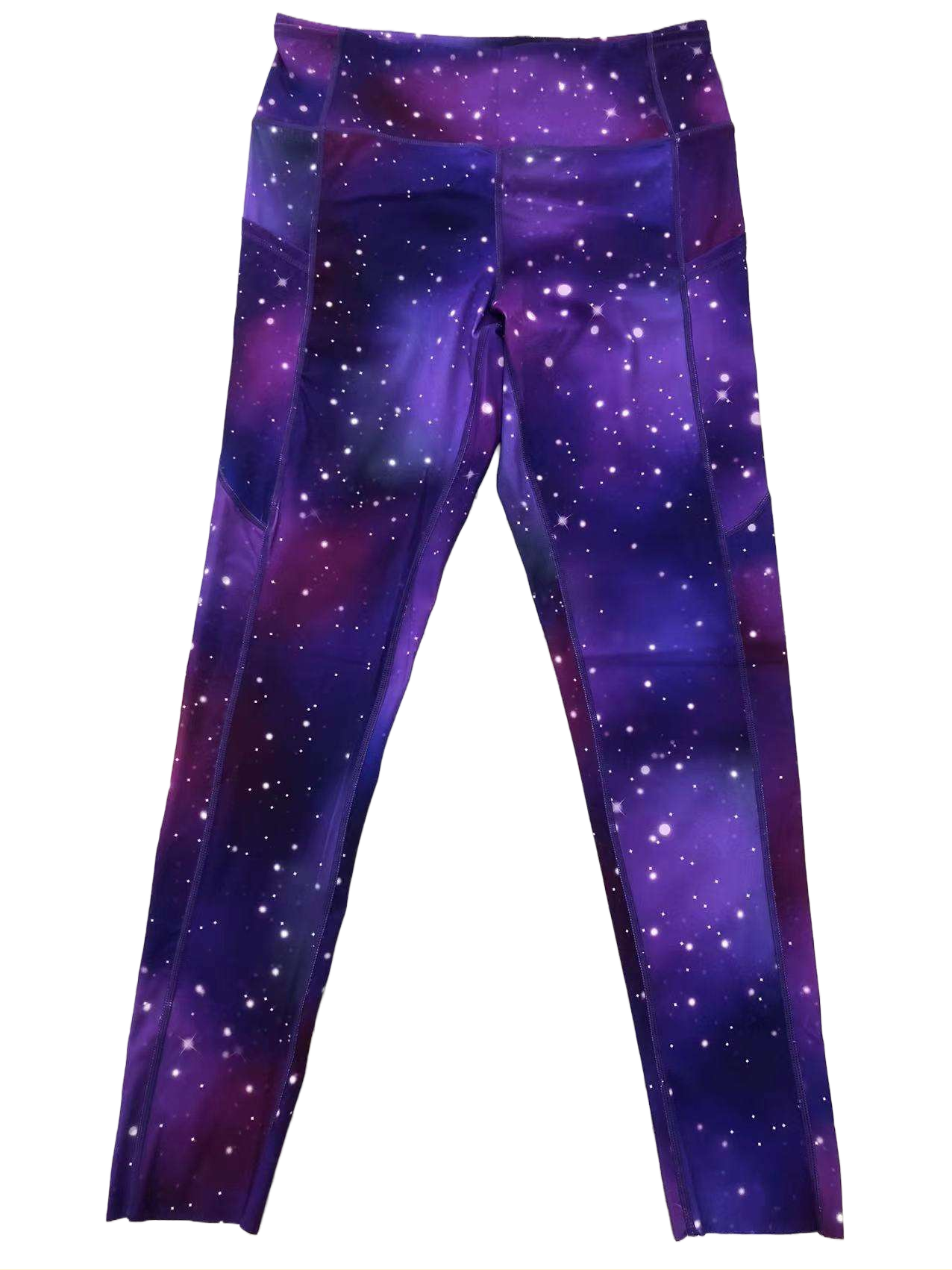Purple Galaxy Leggings  Galaxy leggings, Leggings, Purple