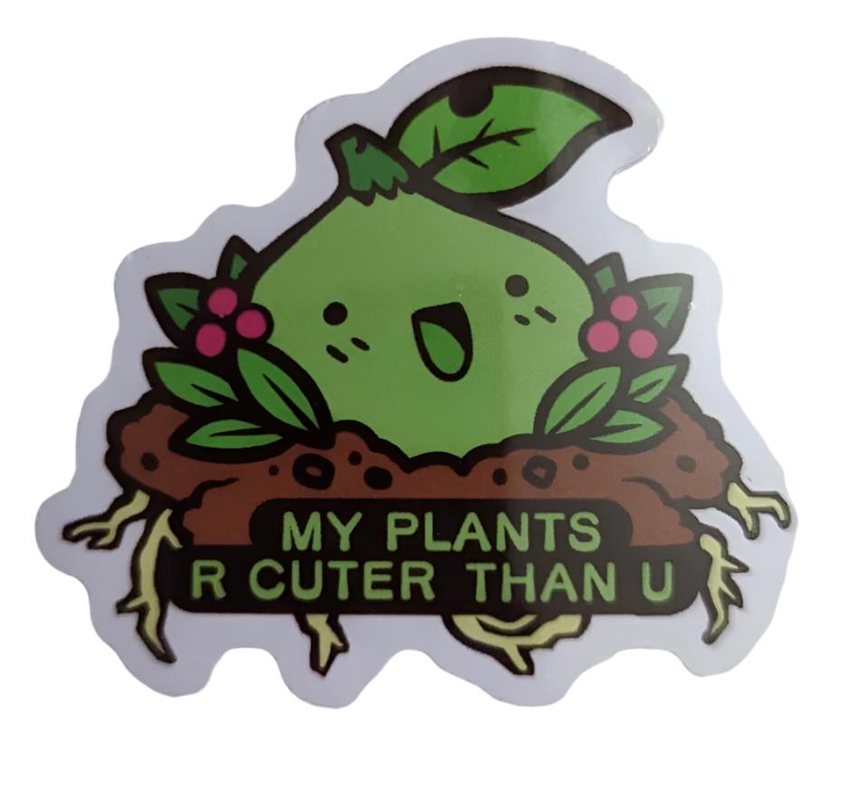 2" Planty Sticker