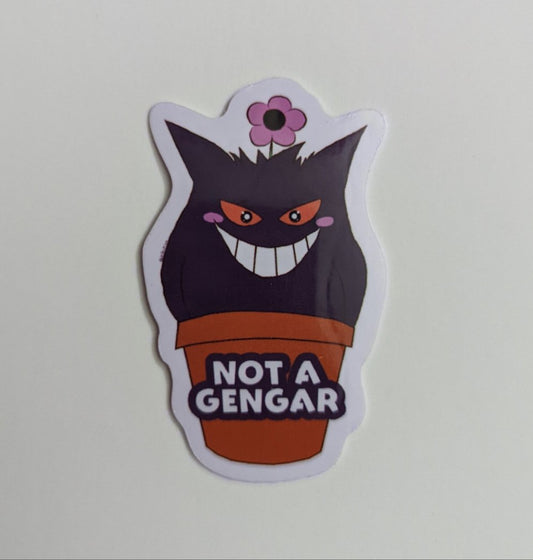 2" Not A Gengar Sticker