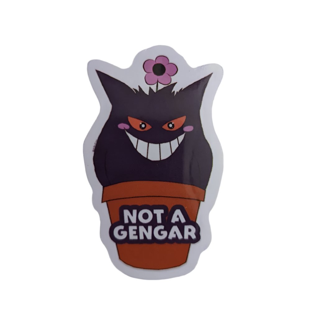 2" Not A Gengar Sticker