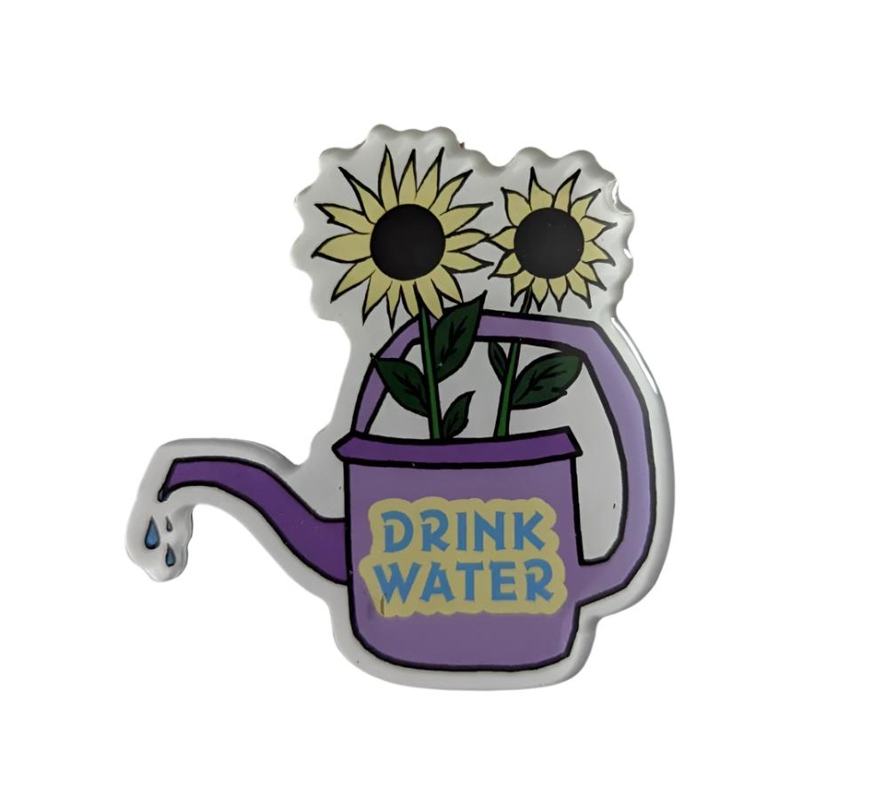 Drink Water Acrylic Magnet