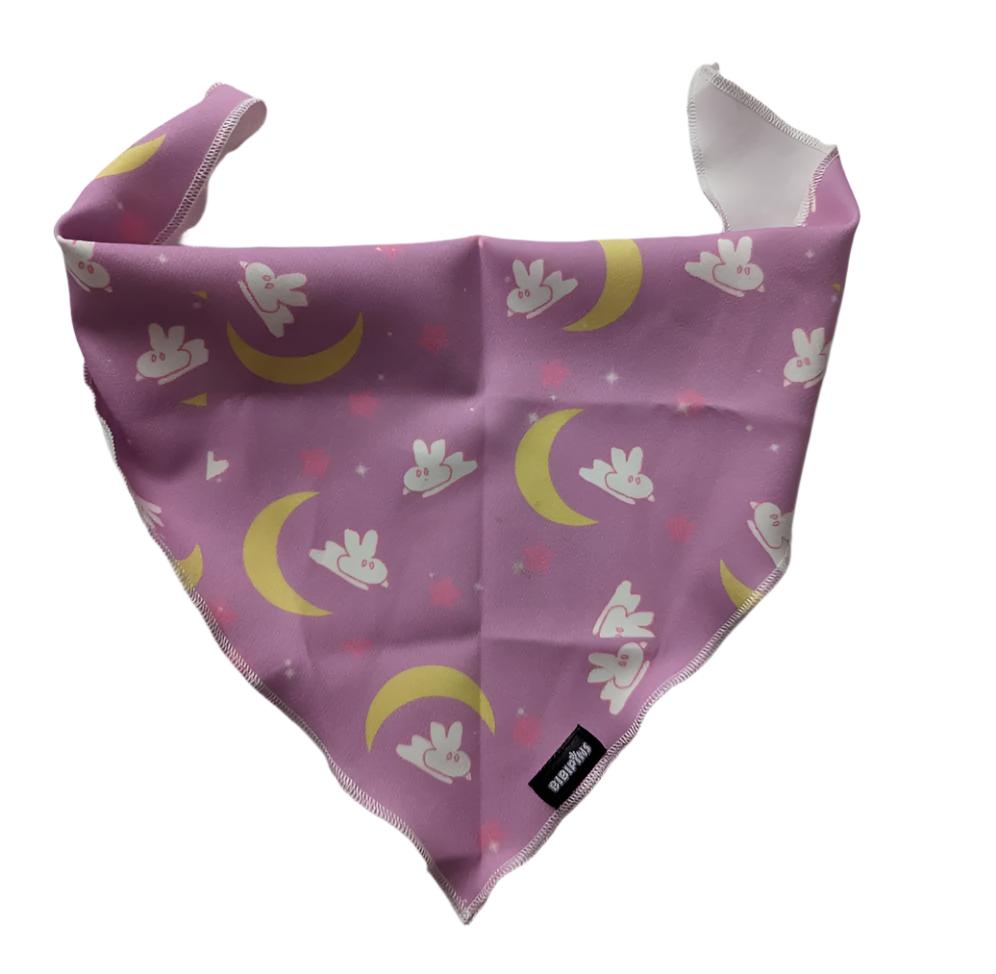 Moon Bunny Pet Bandana (Pre-Order)