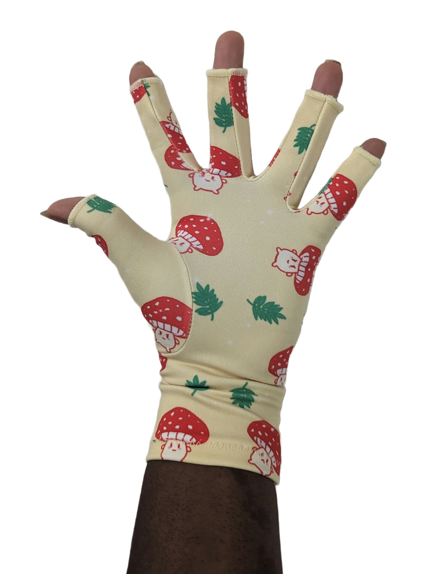 Mushroom Compression Gloves