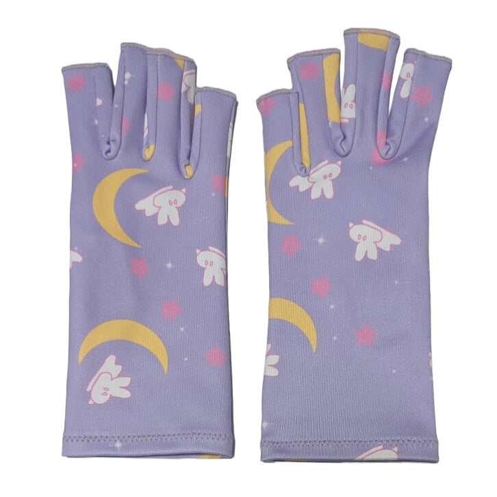 Moon Bunny Compression Gloves with grips (Pre-Order | August 2024 Arrival)