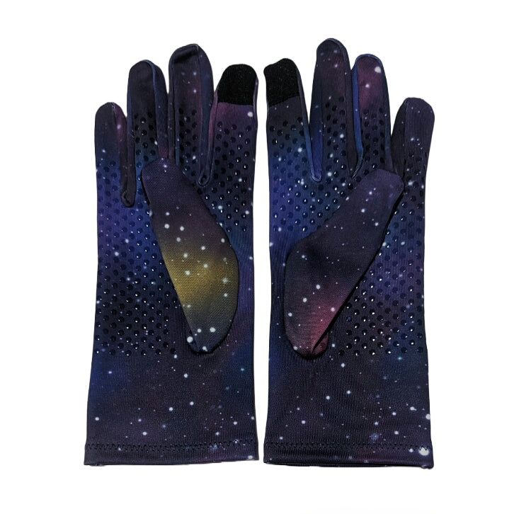 FullFinger Galaxy Compression Gloves with grips (Pre-Order | August 2024 Arrival)