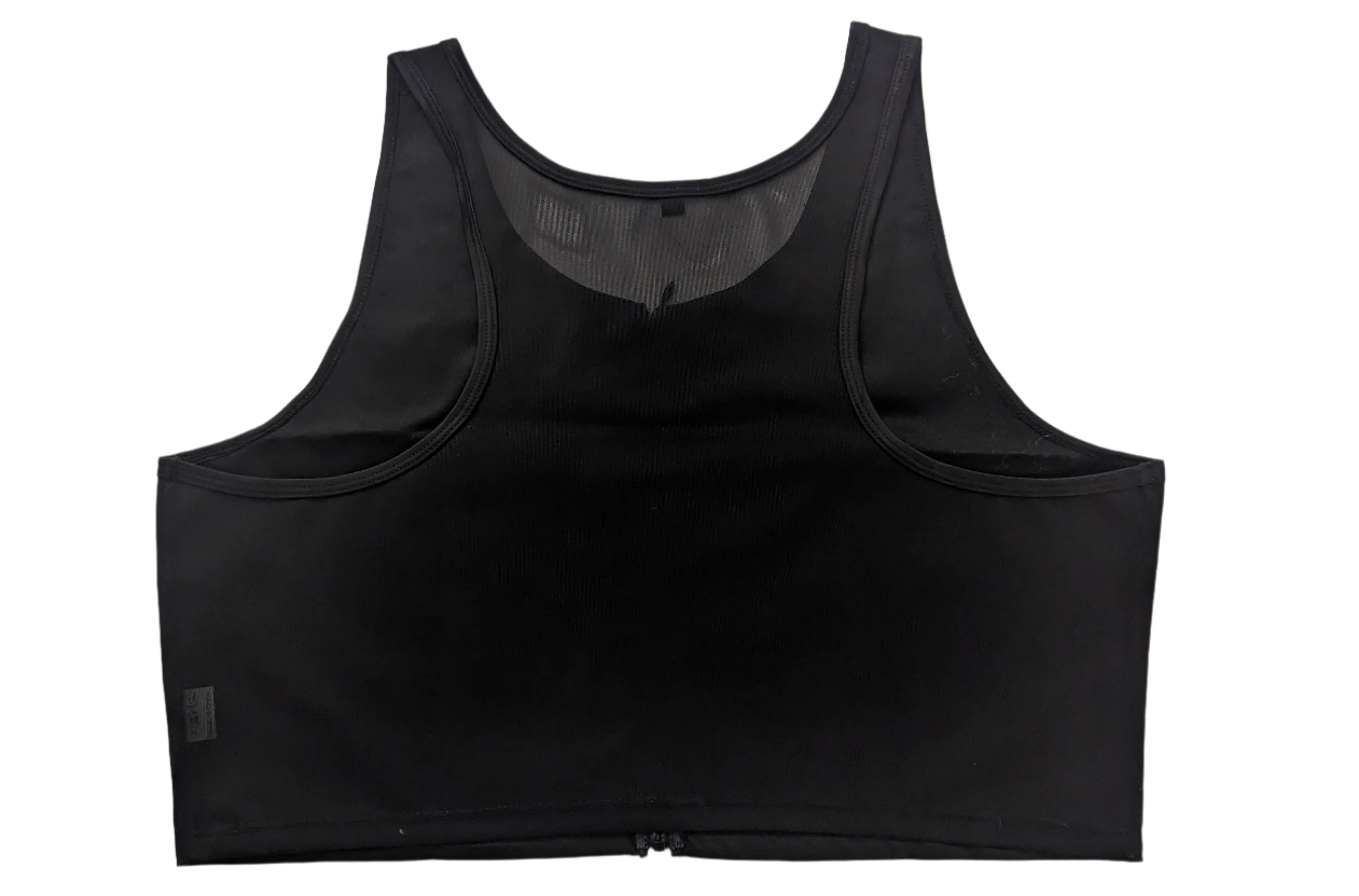 Black Zippered Crop Top Binder – Bibipins