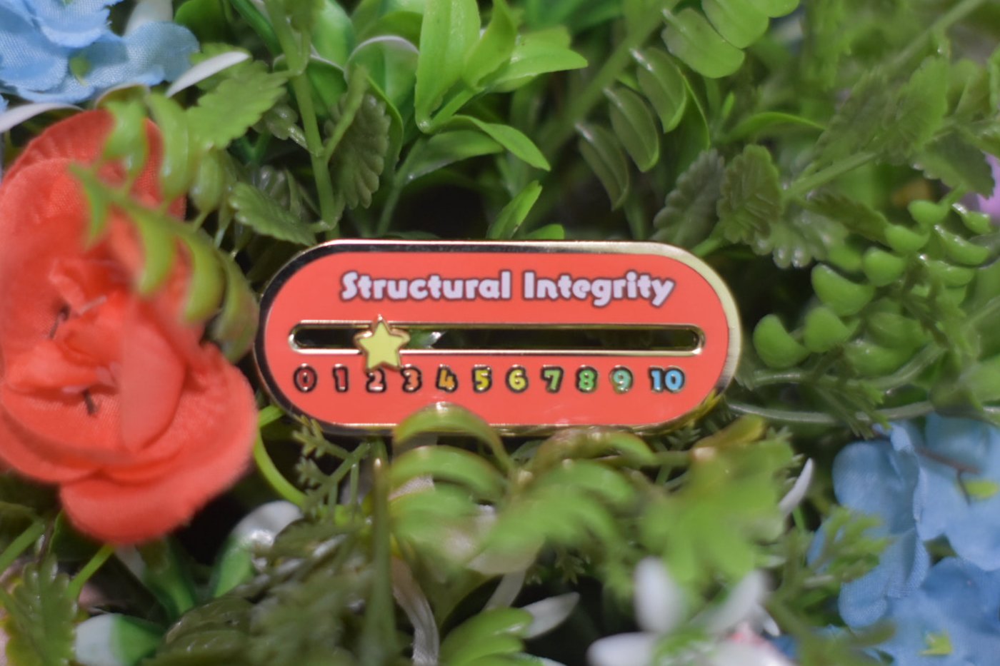 Sliding Structural Integrity Scale Pin (White Text Version) – Bibipins