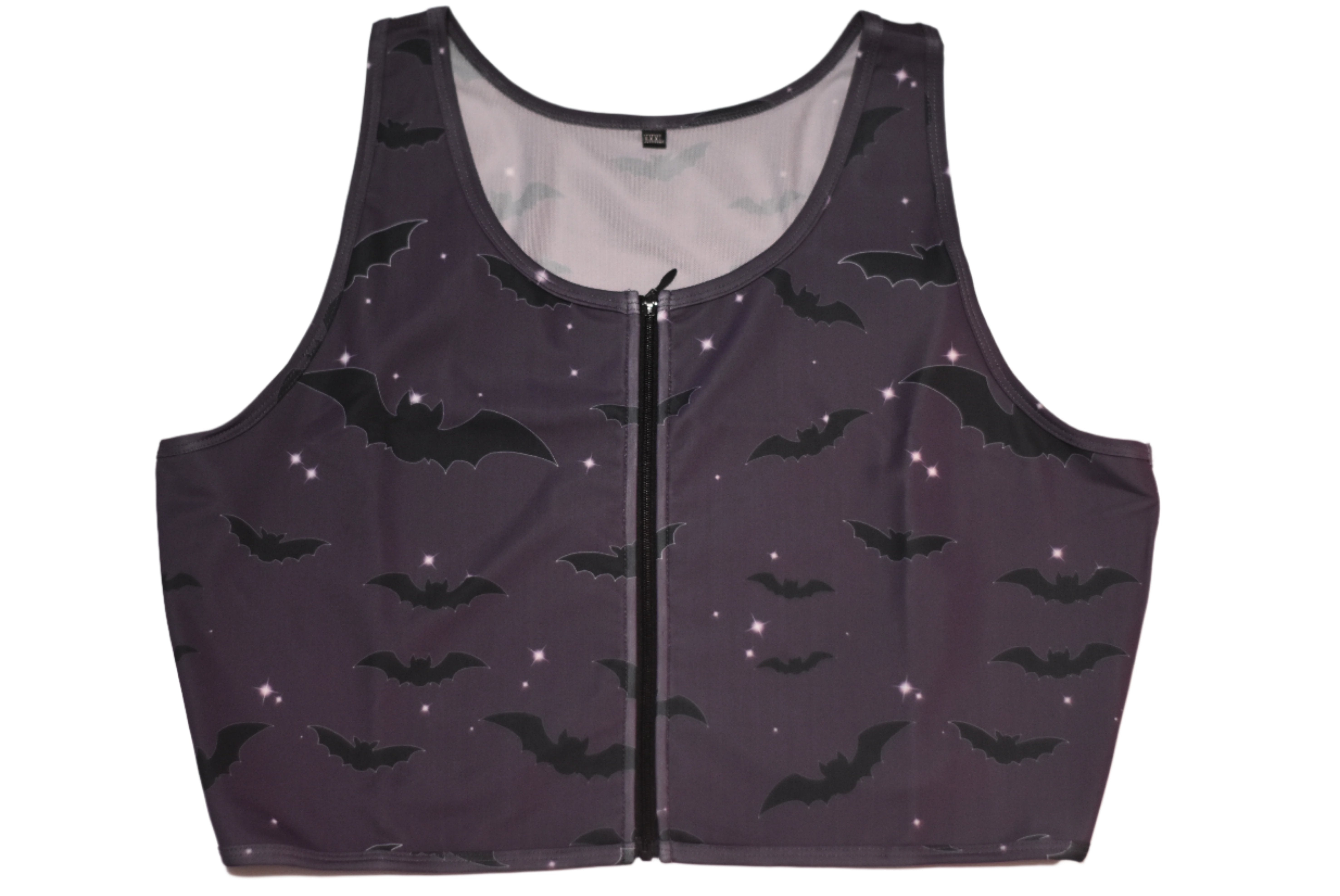 Bat Zippered Crop Top Binder – Bibipins