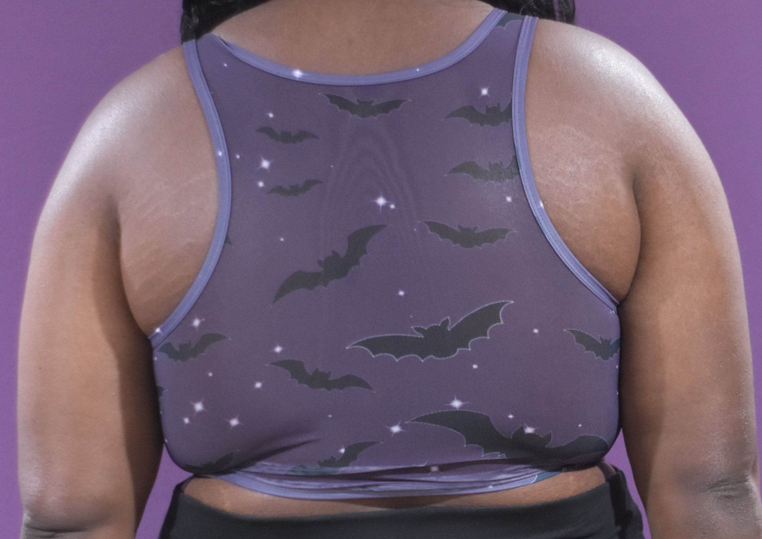 Bat Zippered Crop Top Binder – Bibipins