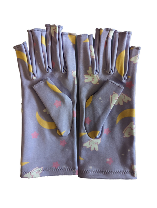 Moon Bunny Compression Gloves