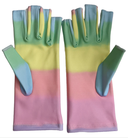 Pastel Pride Compression Gloves
