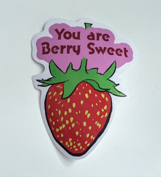 3" Berry Sweet Sticker