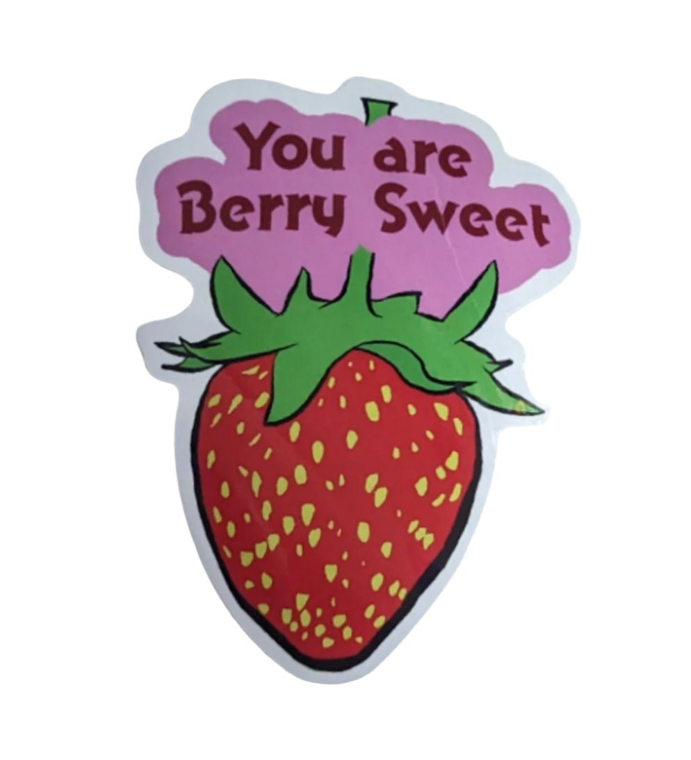 3" Berry Sweet Sticker