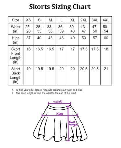 Black Skorts