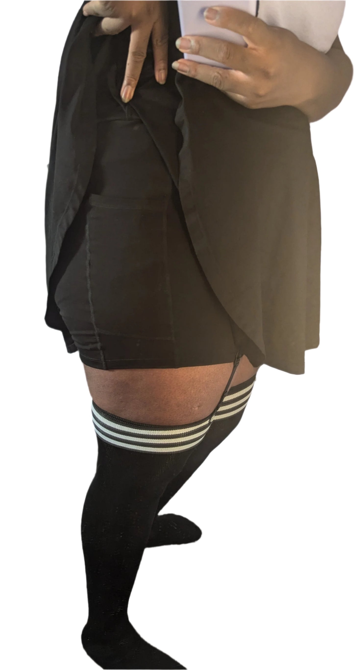 black skort side view