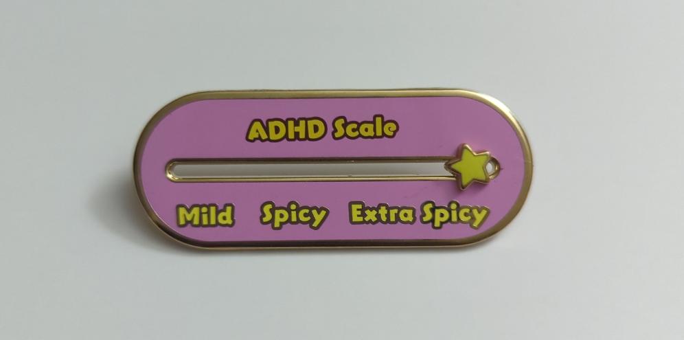 Sliding ADHD Scale Pin – Bibipins