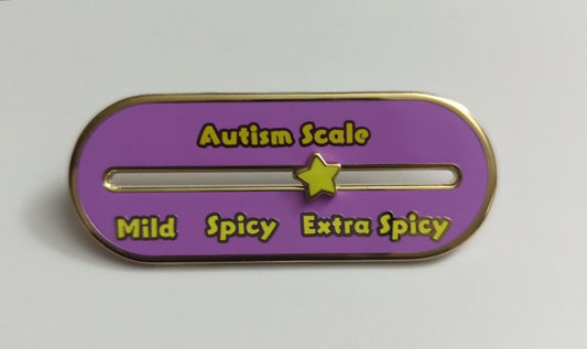 Sliding Autism Scale Pin