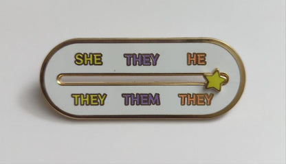 Sliding Pronoun Scale Pin V2