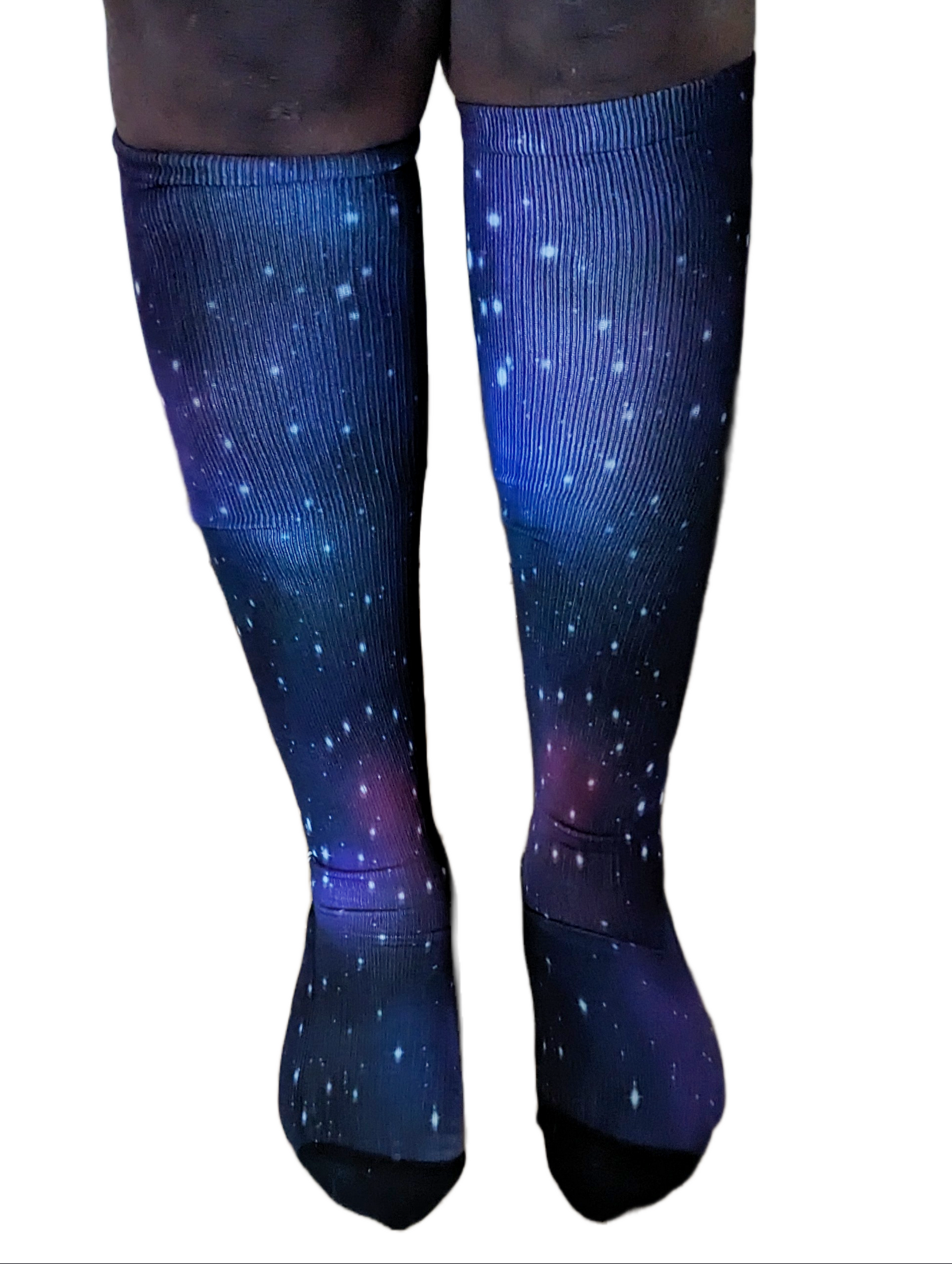 Galaxy thigh high socks best sale