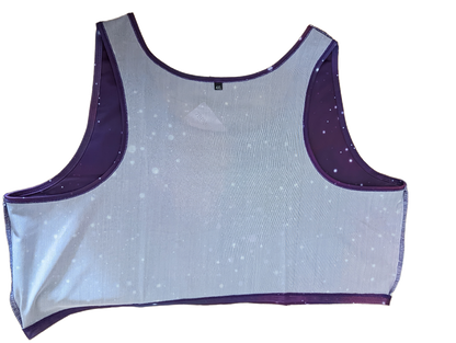 Galaxy Crop Top Binder
