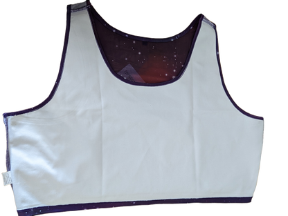 Galaxy Crop Top Binder