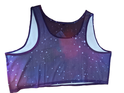 Galaxy Crop Top Binder