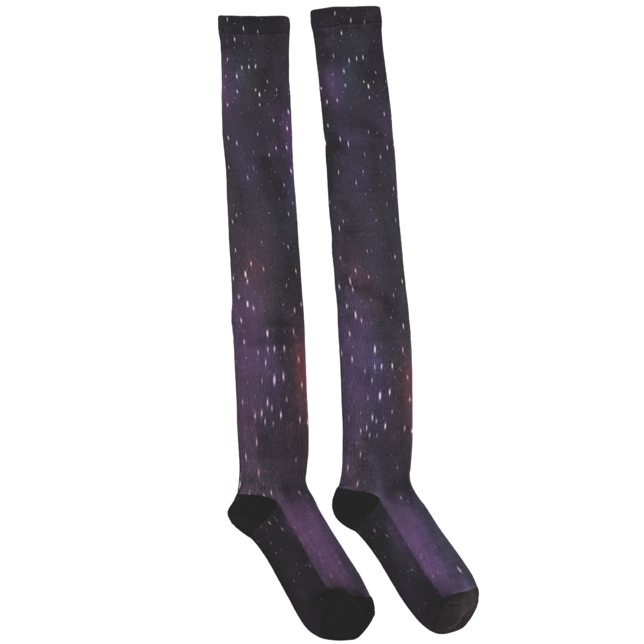 Galaxy Thigh High Compression Socks V2