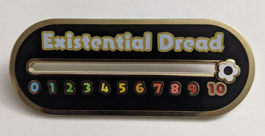 Sliding Existential Dread Pin