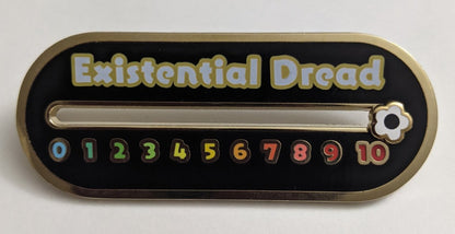 Sliding Existential Dread Pin