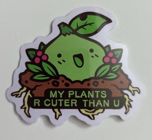 2" Planty Sticker