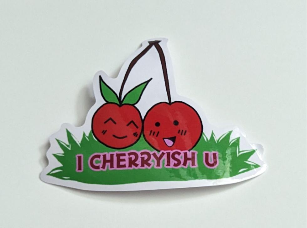 3" Cherryish Sticker
